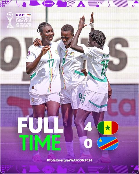 CAN (f) Maroc 24 : Le Sénégal plie le match en première période