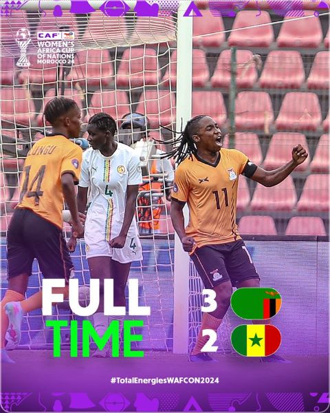 CAN (f) Maroc 2024 / Groupe A : La Zambie se relance, le Sénégal cale