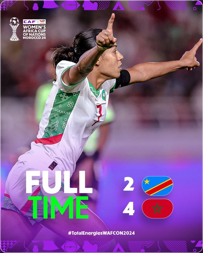 CAN (f) 2024 : Chebbak en patronne, les Lionnes renversent la RDC et se relancent !