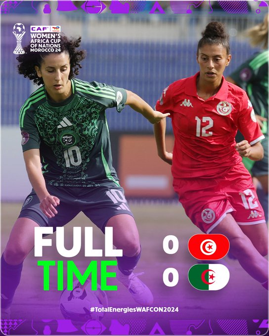 CAN (f) Maroc 2024 : le derby maghrébin s’achève sur un nul