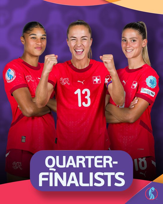 Euro Féminin 2025/J3 (phase de poules) : La Suisse arrache sa place en quarts