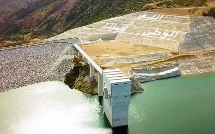 Laâyoune: Le taux d'avancement des travaux de reconstruction du grand barrage de Sakia El Hamra a atteint 83%