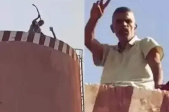 Beni Mellal: l'auteur du sit-in solitaire au sommet du château d'eau est décédé