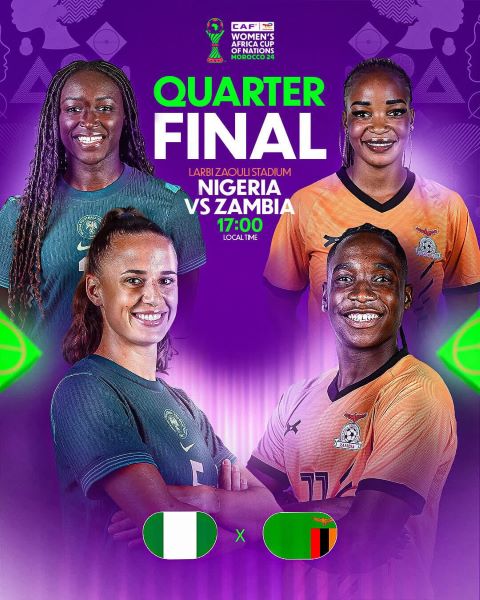 CAN (f) Maroc 24 / Nigéria-Zambie : une finale avant l’heure en ouverture des quarts cet après-midi