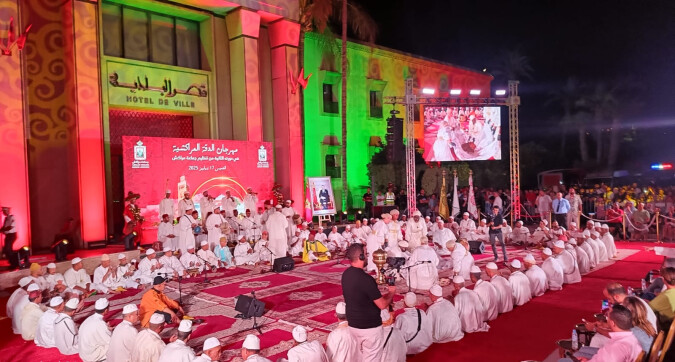 Marrakech à l’heure du 2ème Festival de la Dakka Marrakchia