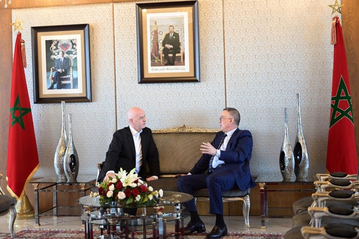 FIFA/FRMF : Gianni Infantino salue les avancées du football marocain