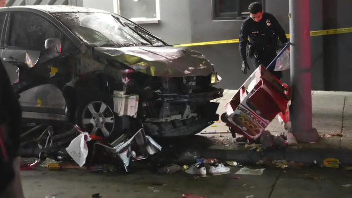 Une voiture fonce dans la foule à Los Angeles : 30 blessés