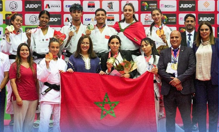 Championnat d'Afrique juniors de judo Angola 25 : Le Maroc s’adjuge le titre