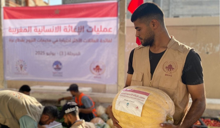 Gaza : troisième phase de la campagne marocaine d’aide humanitaire