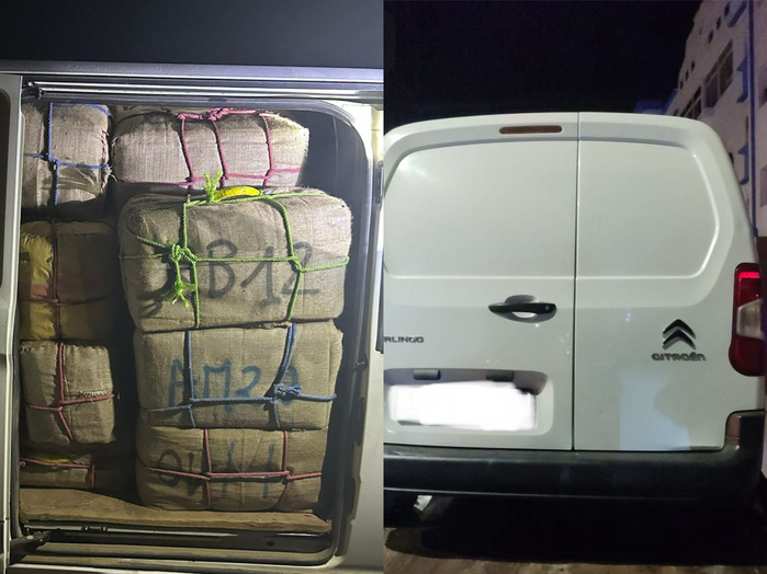 ​Saisie à Azemmour d'une importante cargaison de drogue à Azemmour