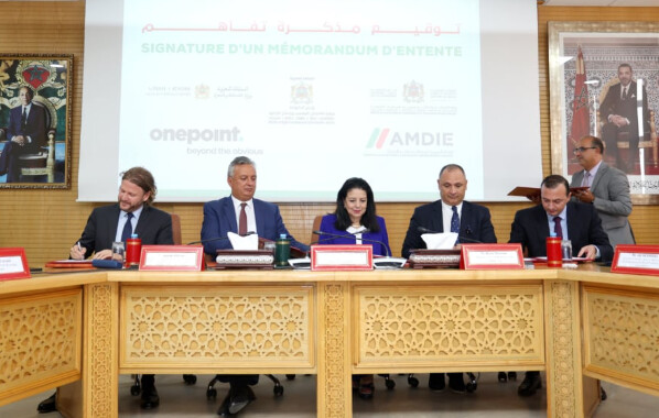 Casablanca : le gouvernement signe avec le Français Onepoint la création d'un centre d’excellence en data