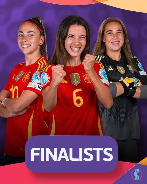 Euro féminin 2025 : L’Espagne rejoint l’Angleterre en finale