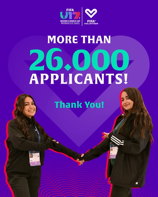 FIFA - FRMF : Clôture de l’Inscription des Volontaires pour la Coupe du Monde Féminine U17