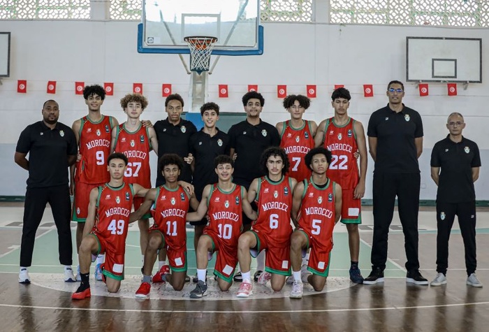 Qualifs Afro Basket U16 Garçons : Le Maroc s’incline sur le fil face à la Tunisie