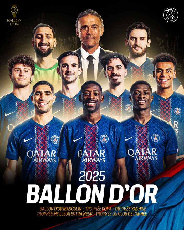 Médias / Goal :"Dembélé Ballon d'Or ? Pas si vite : pourquoi Vitinha et Hakimi le méritent plus"