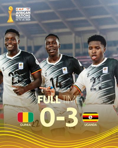 CHAN 2024 / Groupe C : L’Ouganda corrige la Guinée