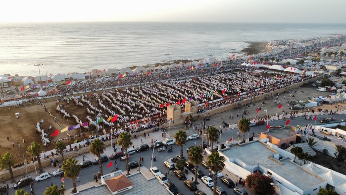 Affluence Historique au Moussem Moulay Abdallah Amghar : 83.500 Spectateurs en émoi !