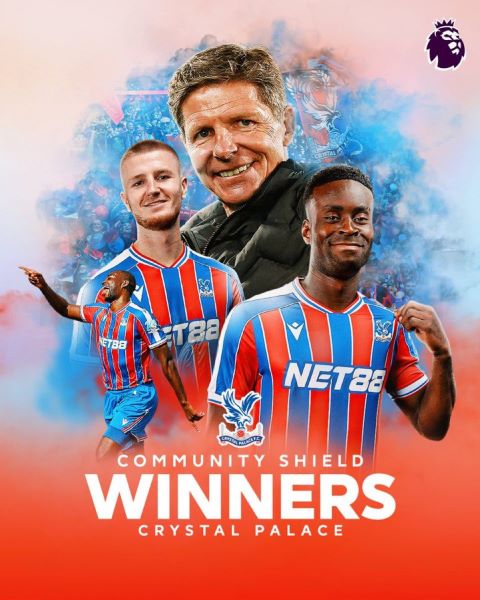 Foot anglais / Community Shield : Crystal Palace surprend Liverpool