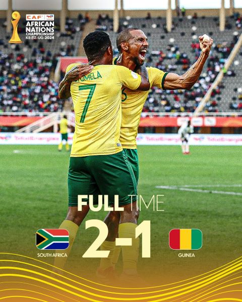 CHAN 2024 : Hold-up sud-africain face à la Guinée