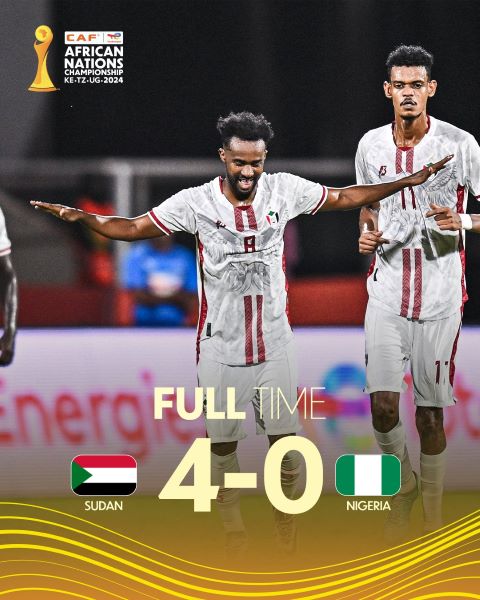 CHAN 2024 / Groupe D : Le Soudan, leader, après avoir pulvérisé le Nigéria