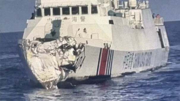 ​Mer de Chine : Collision de deux navires chinois