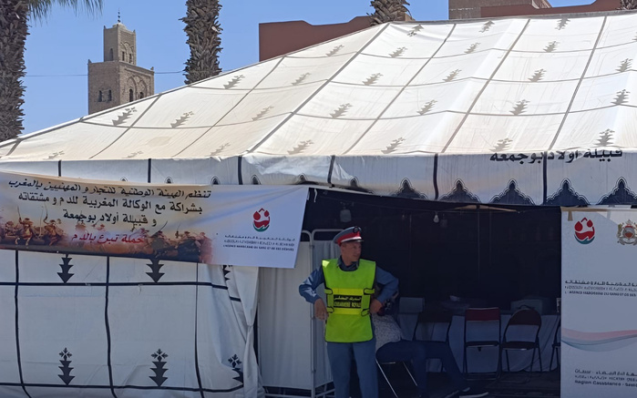 Au Moussem Moulay Abdallah, l'élan solidaire dépasse les festivités — 800 dons de sang en 4 jours
