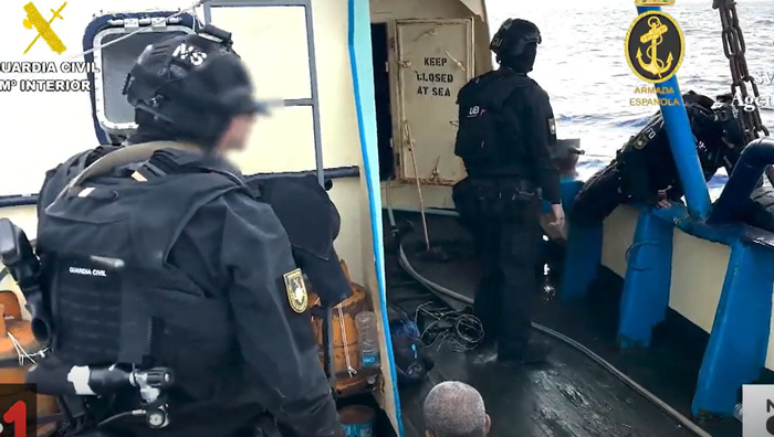 Canaries : Interception d’un navire plein de cocaïne grâce à une opération maroco-espagnole