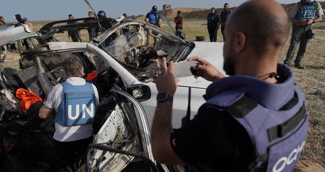 ONU : Record d'humanitaires tués, près de la moitié à Gaza