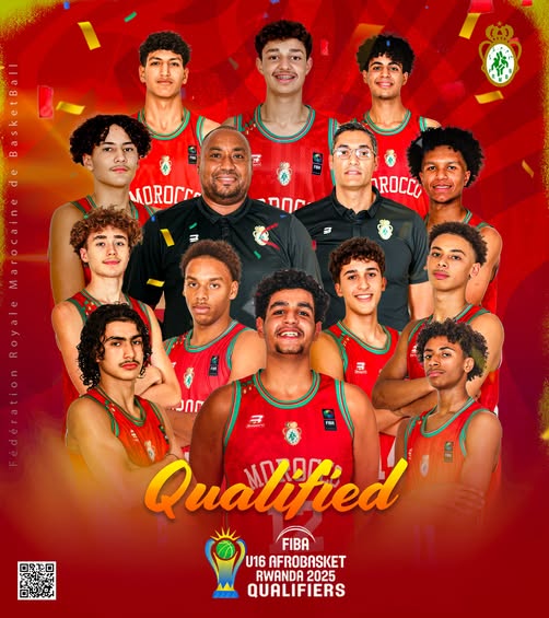 Afro basket U16 Kigali 2025 : Les Lionceaux repêchés