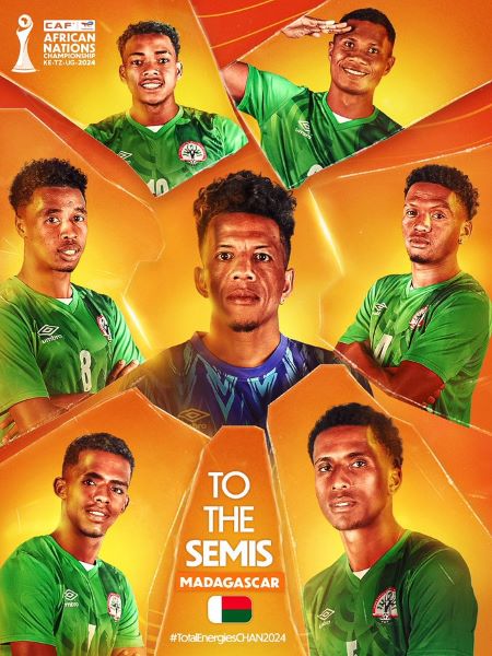 CHAN 2024 : Les Malgaches renversent les Kenyans et filent en demi-finale