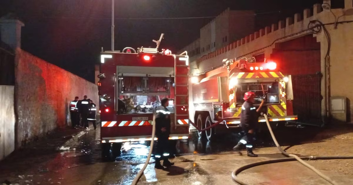 ​Rissani : Incendie dans un souk hebdomadaire, pas de victimes (Protection Civile)