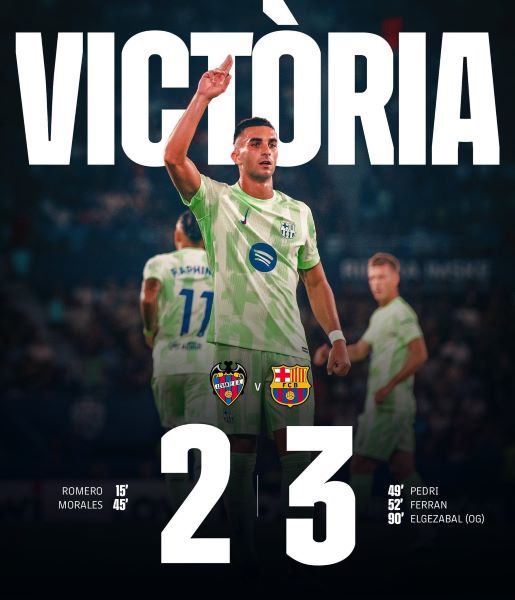 Liga / J2 : Une énième remontada du Barça !