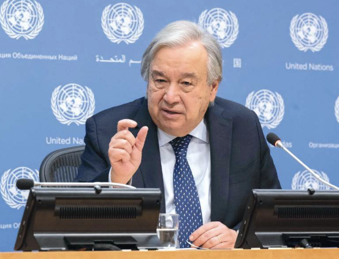 Sahara : En attendant le C.S., le constat choc de Guterres !