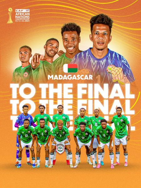 CHAN 2024 : Madagascar file en finale !