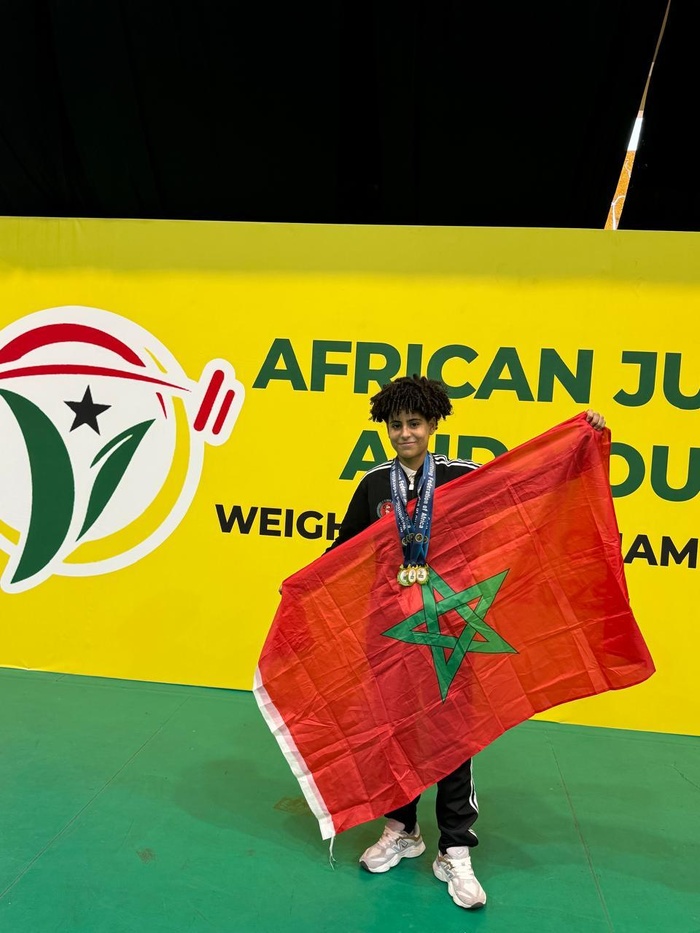 Haltérophilie/Championnats d'Afrique des jeunes et juniors au Ghana: 16 médailles pour le Maroc dont 3 médailles d’or pour Marwa El Namli