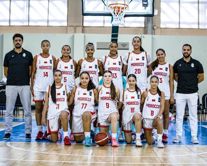 Afro Basket U16 Rwanda 2025 : Les Marocaines face aux Camerounaises cet après-midi