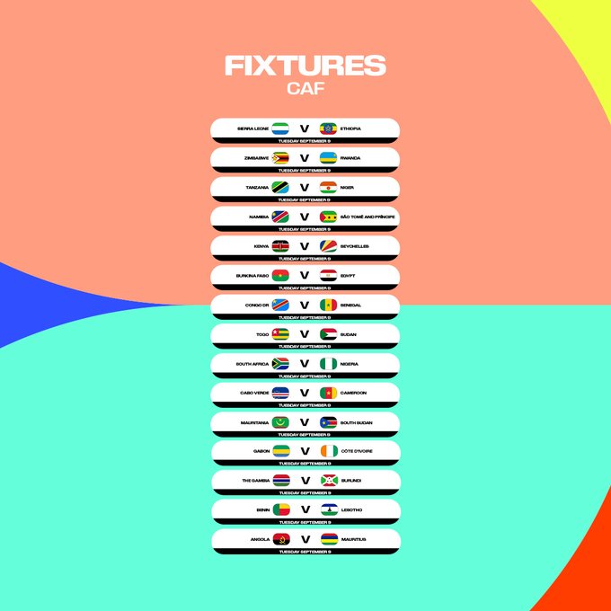 Qualifs CDM 26 (CAF) : un mardi décisif pour les cadors africains