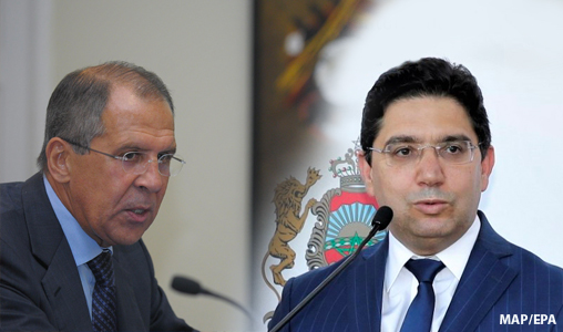 Nasser Bourita s'entretient avec Sergueï Lavrov en pleine préparation de la 8ème Commission Mixte