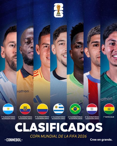 Qualifs CDM 26 (AMSUD) : L’Argentine et le Brésil surpris mais qualifiés, la Bolivie en barrages