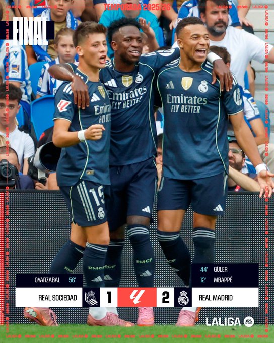 Liga :  Le Real signe sa 4e victoire de suite