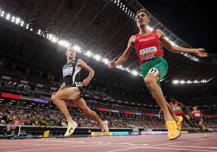 Mondiaux d’Athlétisme 2025 / 3000 m steeple : El Bakkali en argent, battu au sprint final