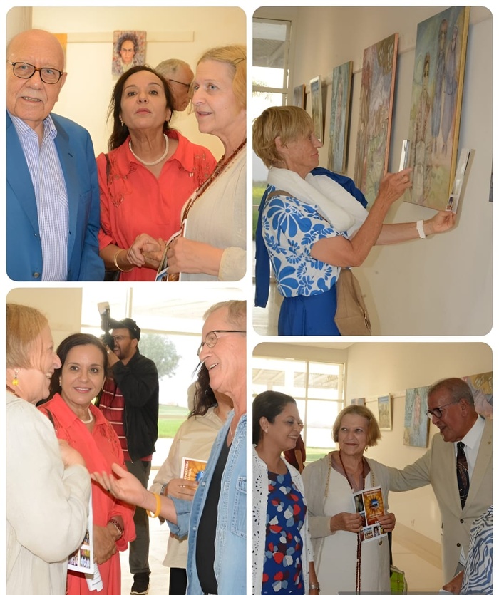 ​Vernissage du peintre Barbara Piekarska Abou-Hilal à El Jadida : Une célébration picturale entre mémoire et territoire !