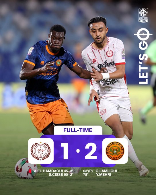 Botola D1 / J2 : La RSB domine le KACM