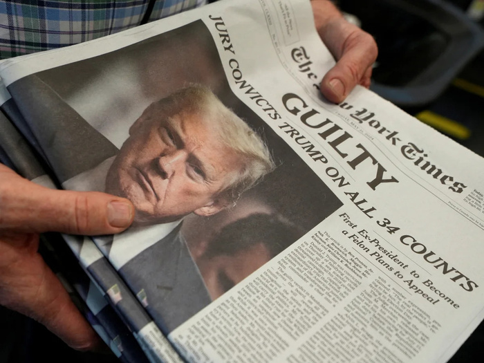 ​Trump attaque le New York Times en justice pour 15 milliards $