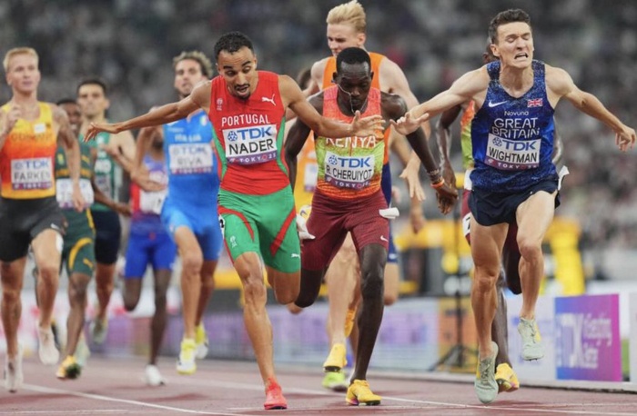 Mondiaux de Tokyo / 1500 m : Isaac Nader, le neveu de l’ancien attaquant du Wydad Hassan Nader, en or « portugais » !