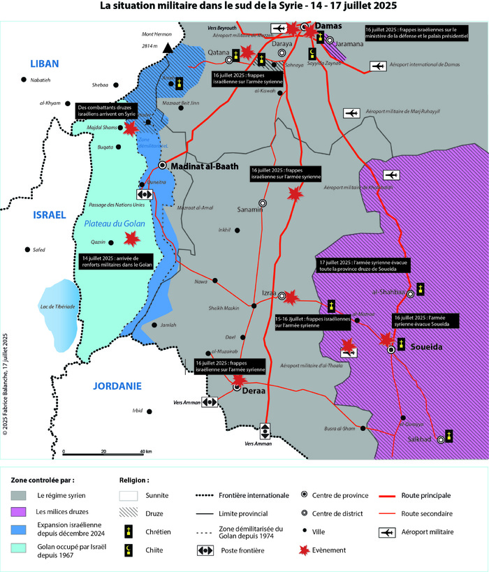 Syrie : Bientôt un "accord de sécurité" avec Israël ?