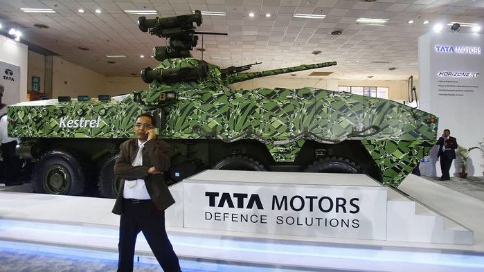 Défense  : L’usine de véhicules blindés de Tata bientôt inaugurée