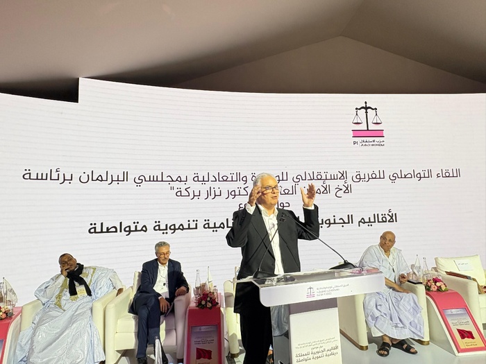Nizar Baraka annonce l'achèvement imminent de la route reliant Smara à la frontière mauritanienne