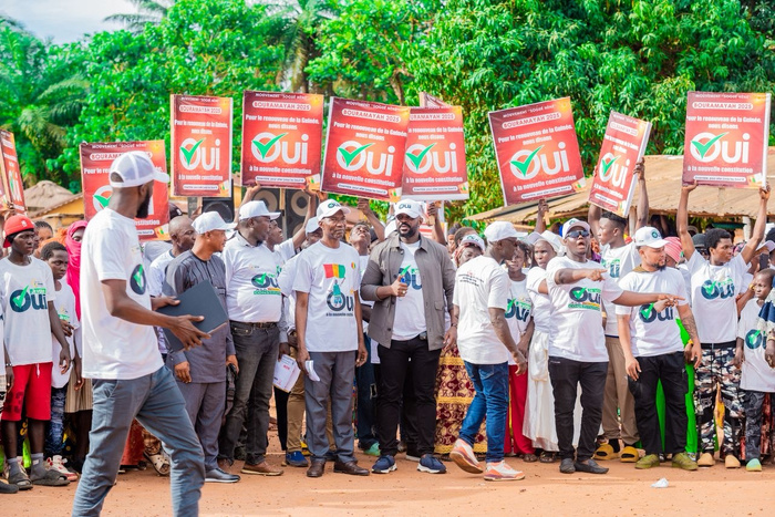 Nouvelle Constitution : Les Guinéens du Maroc votent massivement pour le OUI