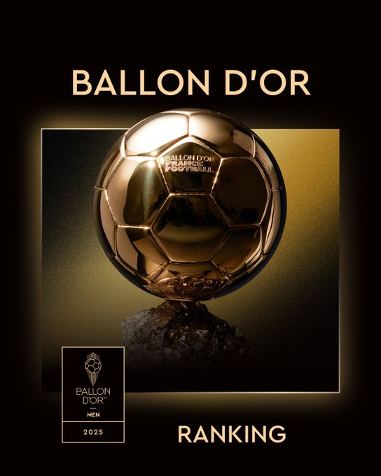 Ballon d’Or / Le classement de la 30e à la 11e place dévoilé : Vinicius 16e !